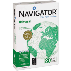 RAMETTE PAPIER 500 FEUILLES NAVIGATOR A4 80G