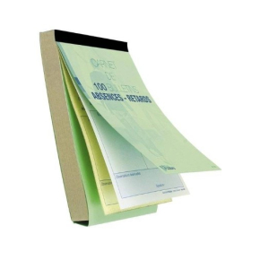 CARNET 100 BULLETINS D'ABSENCES/RETARDS AUTOCOPIANTS 10X15