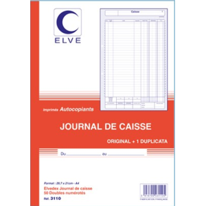 MANIFOLD JOURNAL DE CAISSE 297X210MM DUPLI