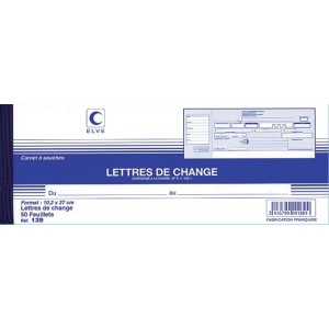 LETTRES DE CHANGE