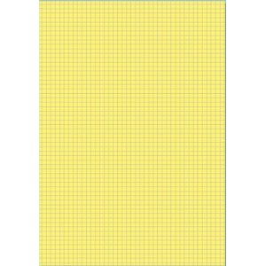 100 FICHES BRISTOL JAUNE 210X297 Q 5X5