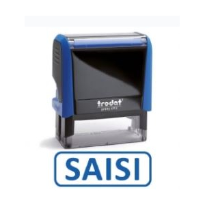TAMPON TRODAT X PRINT "SAISI"