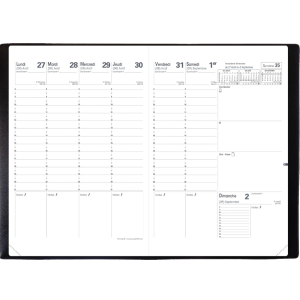 AGENDA PLANNING SD SEPT/ DEC - QUO VADIS - 18X24 CM