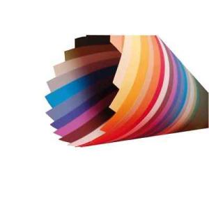 24F PAPIER DESSIN COLORIS PASTELS ASSORTIS 50X65 160G