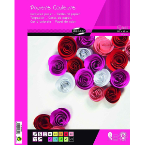 BLOC PAPIER COULEURS 30F A3 120G