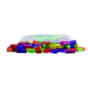 BIOBUDDI BIG - ENSEMBLE DE 500 BRICKS ASSORTIES