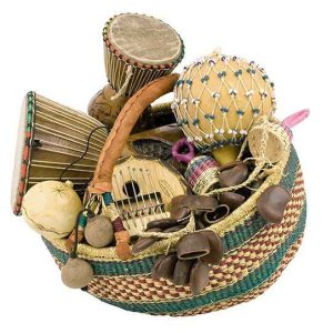 PANIER AFRICAIN - 8 INSTRUMENTS