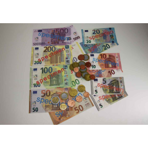 PIÈCES ET BILLETS EUROS FACTICES