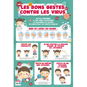 POSTER GESTES BARRIÈRES