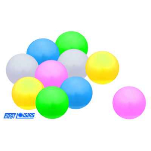 10 BALLES D'EVEIL Ø 7,60CM ASSORTIES