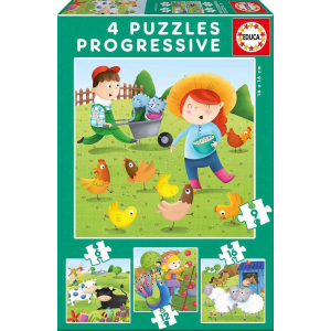 PUZZLE LES ANIMAUX DE LA FERME