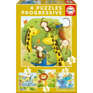 PUZZLE LES ANIMAUX SAUVAGES