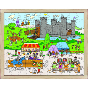 PUZZLE CHÂTEAU ET CHEVALIERS