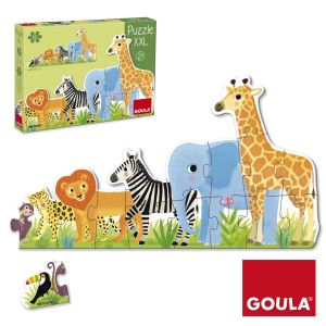 PUZZLE JUNGLE DU PLUS PETIT AU PLUS GRAND