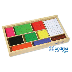 308 RÉGLETTES CUISENAIRE BOIS