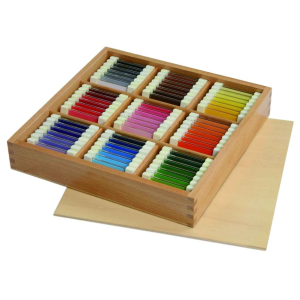 TABLETTES 9 COULEURS MONTESSORI