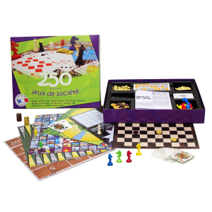 COFFRET 250 JEUX DE SOCIÉTÉ