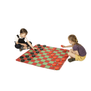 TAPIS JEU DE DAMES GÉANT