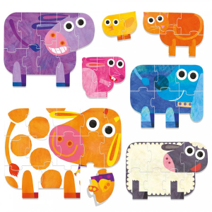 PUZZLE JOUE À LA FERME