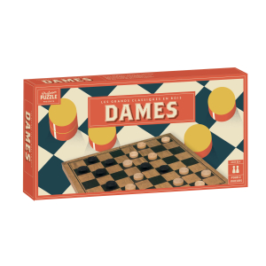 JEU DE DAMES BOIS