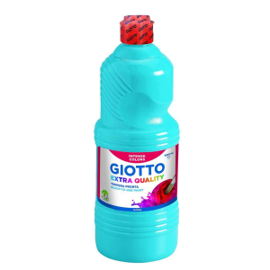 GIOTTO FLACON GOUACHE 1L CYAN