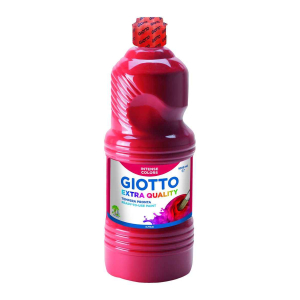 GIOTTO FLACON GOUACHE 1L ROUGE VIF