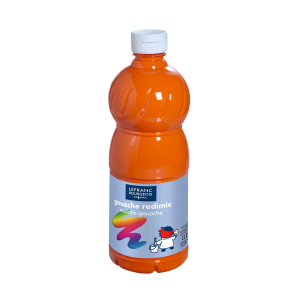 LEFRANC FLACON GOUACHE 1L ORANGE