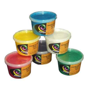 GOUACHE AUX DOIGTS NACRÉE 6 POTS 250 ML ASSORTIS