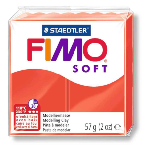 FIMO SOFT ROUGE INDIEN PAIN 57G