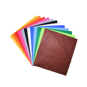 12 COUPONS FEUTRINE 45X50CM COLORIS ASSORTIS