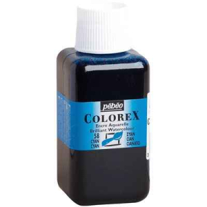 COLOREX FLACON 250ML CYAN