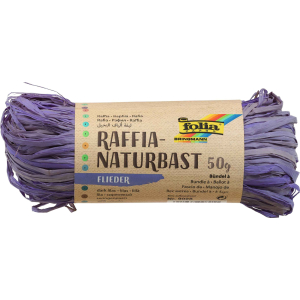 RAPHIA VÉGÉTAL PELOTE 50G VIOLET