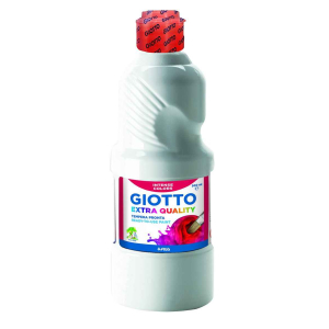 GIOTTO FLACON GOUACHE 500ML BLANC