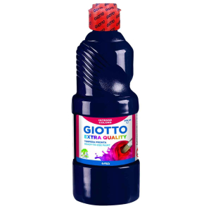 GIOTTO FLACON GOUACHE 500ML NOIR