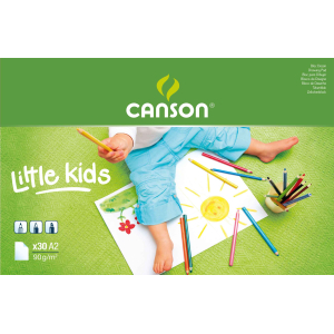 CANSON BLOC DESSIN BLANC A2 90G 30F