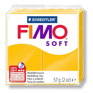 FIMO SOFT JAUNE SOLEIL PAIN 57G