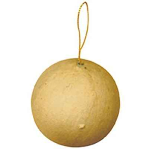 SUSPENSION BOULE CARTON Ø 8,9CM