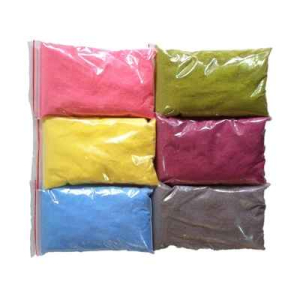 SABLE COLORÉ 6X500G COLORIS PASTELS ASSORTIS