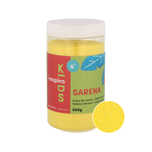 SABLE COLORÉ POT DE 600GR JAUNE