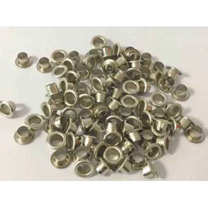 100 ŒILLETS ARGENT 7MM