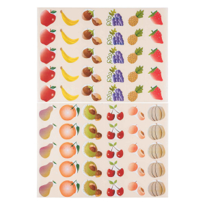 720 GOMMETTES FRUITS