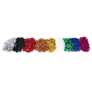 SEQUINS RONDS PERFORÉS 6MM 180GR COLORIS ASSORTIS